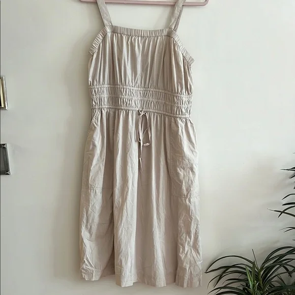 UNIVERSAL THREAD Cream Sleeveless Dress - Picture 1 of 4